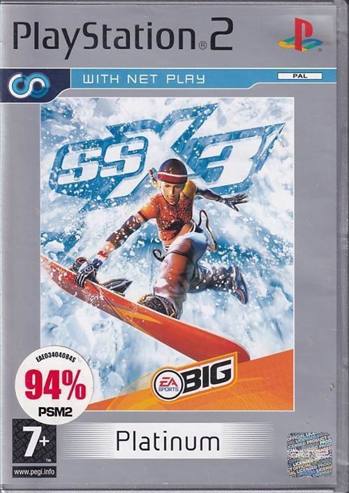 SSX 3 Platinum - PS2 (B Grade) (Genbrug)